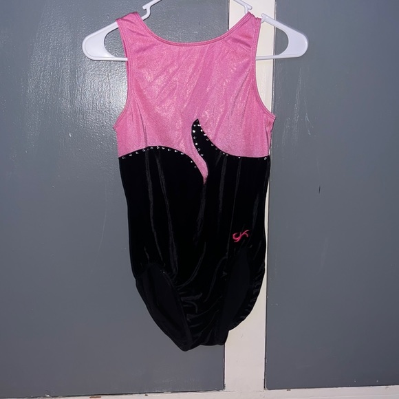 GK Other Half Pink Half Black Gk Leotard Poshmark